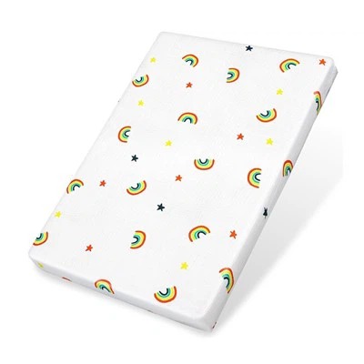 Zoo Memory Foam Portable Thicker Mini txaj rau menyuam yaus pob thiab ua si nrog hloov npog